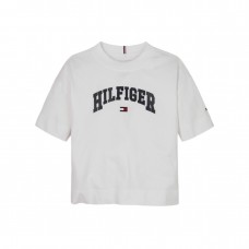 TOMMY HILFIGER μπλούζα παιδική KG0KG08549-YBR λευκή	